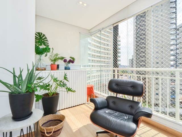 Foto do Apartamento - Apartamento Sofisticado em Pinheiros, 68m² de área útil, Com 2 quartos sendo 1 suíte, 1 vaga de garagem  com varada envidraçada. | Paulista Imóveis