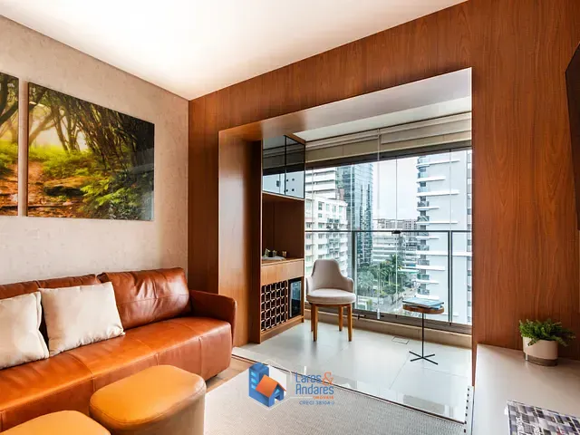 Apartamento com 40m² 1 quarto e 1 banheiro, à venda, no bairro Jardim Paulista em São Paulo