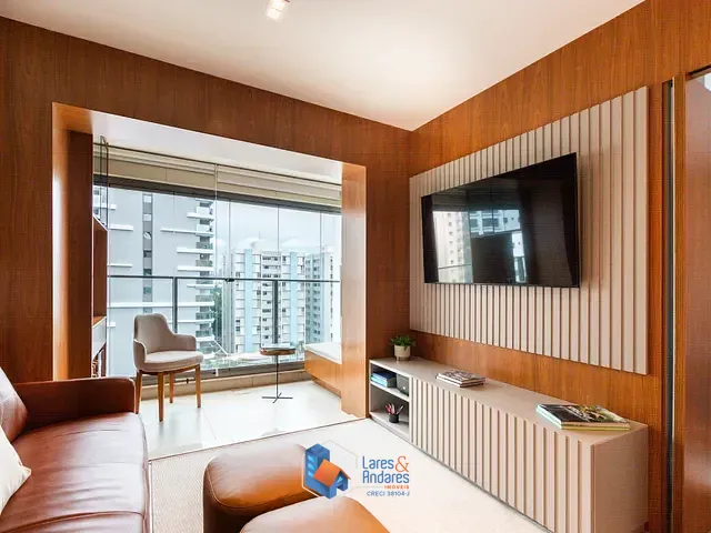 Apartamento com 40m² 1 quarto e 1 banheiro, à venda, no bairro Jardim Paulista em São Paulo