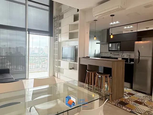 Apartamento com 70m² 2 quartos e 3 banheiros, à venda, no bairro Brooklin em São Paulo
