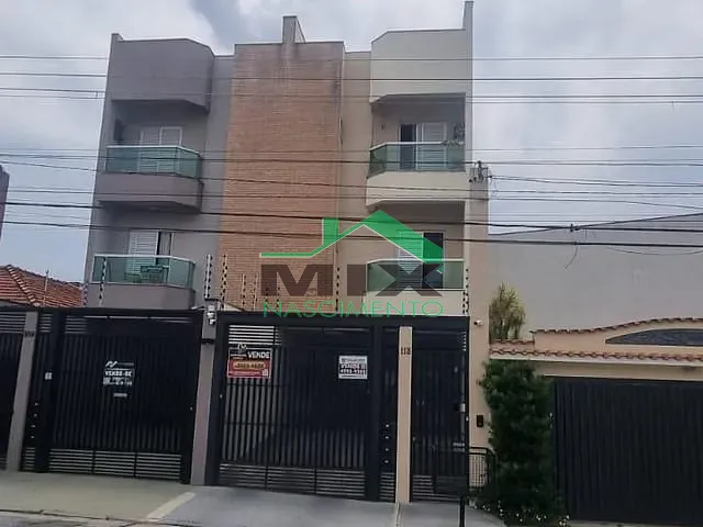 Apartamento com 80m² 2 quartos e 1 banheiro, à venda, no bairro Vila Homero Thon em Santo André