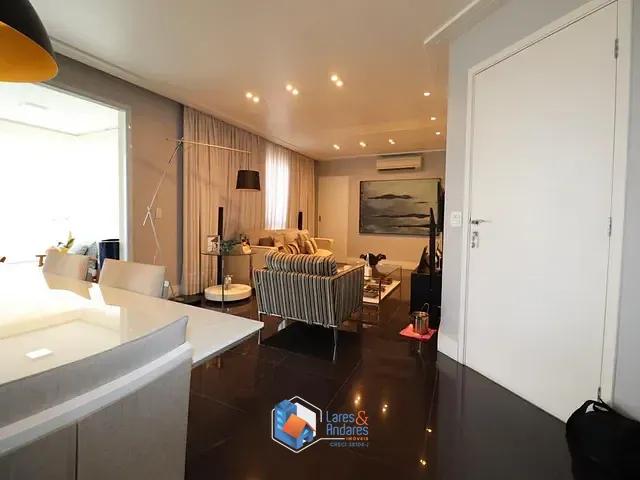 Apartamento com 142m² 3 quartos e 4 banheiros, à venda, no bairro Vila Andrade em São Paulo