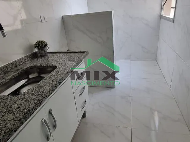 Apartamento com 50m² 2 quartos e 1 banheiro, para alugar, no bairro Vila Florida em São Bernardo do Campo