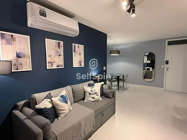Apartamento 1 quarto e 2 banheiros, para alugar, no bairro Icaraí em Niterói