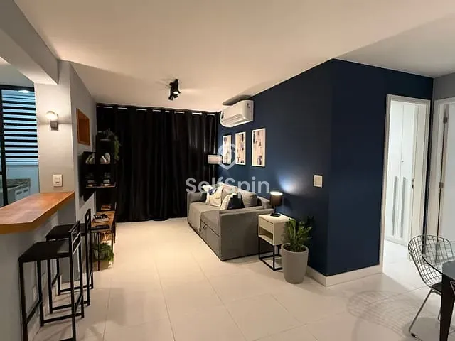 Apartamento 1 quarto e 2 banheiros, para alugar, no bairro Icaraí em Niterói