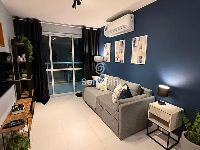 Apartamento 1 quarto e 2 banheiros, para alugar, no bairro Icaraí em Niterói