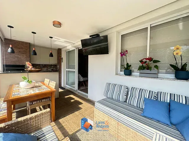 Apartamento com 127m² 3 quartos e 3 banheiros, à venda, no bairro Vila Andrade em São Paulo