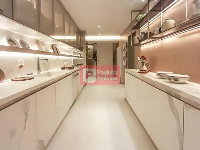 Apartamento com 450m² 4 quartos e 5 banheiros, à venda, no bairro Moema/Indianópolis em São Paulo