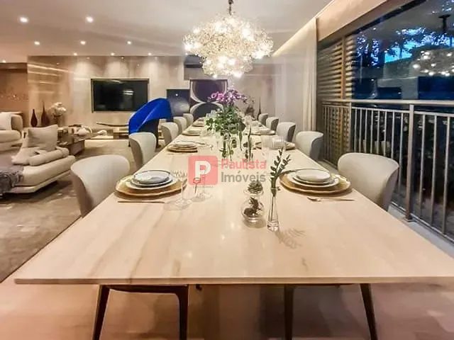 Apartamento com 450m² 4 quartos e 5 banheiros, à venda, no bairro Indianópolis em São Paulo