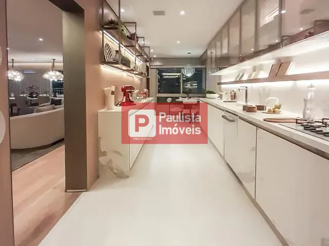 Apartamento com 450m² 4 quartos e 5 banheiros, à venda, no bairro Moema/Indianópolis em São Paulo