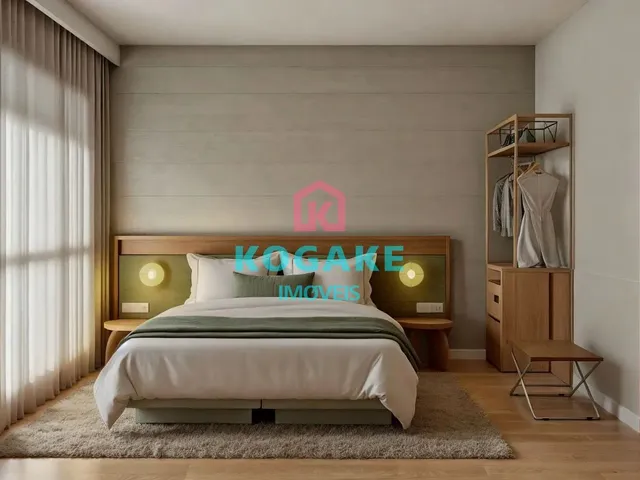 Apartamento com 61m² 2 quartos e 2 banheiros, à venda, no bairro Baixada Fluminense em Aparecida