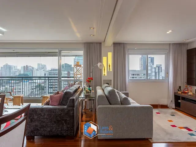 Apartamento com 131m² 3 quartos e 5 banheiros, à venda, no bairro Campo Belo em São Paulo