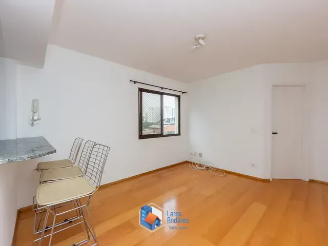 Apartamento com 40m² 1 quarto e 2 banheiros, à venda, no bairro Brooklin Paulista em São Paulo
