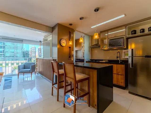Apartamento com 54m² 1 quarto e 2 banheiros, à venda, no bairro Vila Olímpia em São Paulo