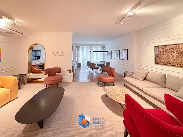 Apartamento com 190m² 2 quartos e 4 banheiros, à venda, no bairro Jardim América em São Paulo