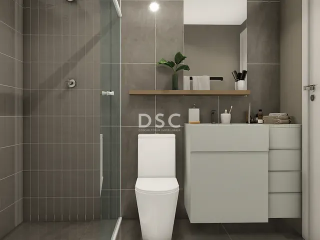 Apartamento com 49m², à venda, no bairro Cristo Rei em Curitiba