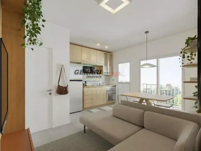 Apartamento com 60m² 2 quartos e 1 banheiro, à venda, no bairro Lauro Bueno de Camargo em Indaiatuba