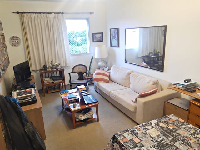 Foto do Apartamento - Apartamento à venda e locação, 1 quarto, 1 sala, 1 banheiro, área de serviço, 1 vaga de estacionamento, Campo Belo, São Paulo, SP | Paulista Imóveis