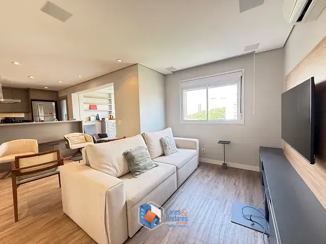 Apartamento com 92m² 2 quartos e 3 banheiros, à venda, no bairro Brooklin Paulista em São Paulo