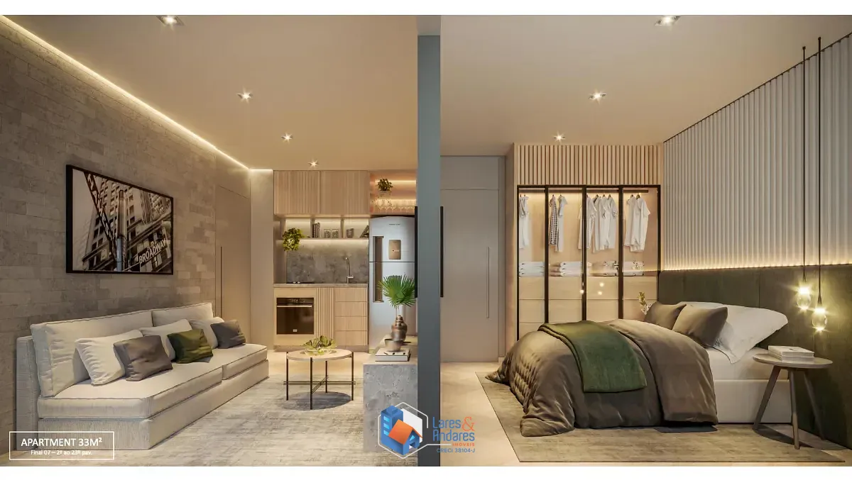 Apartamento, 1 quarto, 33 m² - Foto 27