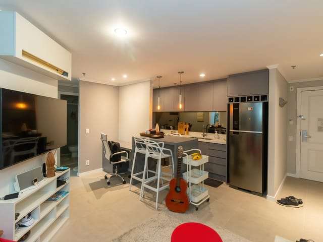 Foto do Apartamento - Refúgio Sofisticado com Varanda Privativa – 54m² - Conforto com 2 Dormitórios | Paulista Imóveis