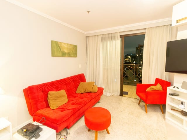 Foto do Apartamento - Refúgio Sofisticado com Varanda Privativa – 54m² - Conforto com 2 Dormitórios | Paulista Imóveis