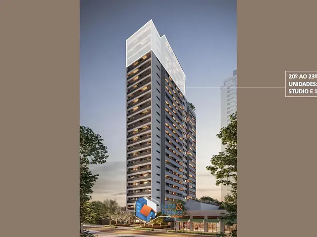 Apartamento com 7400m² 1 quarto e 1 banheiro, à venda, no bairro Cidade Monções em São Paulo