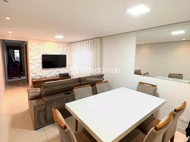 Apartamento com 92m² 3 quartos e 1 banheiro, à venda, no bairro Vila Bocaina em Mauá