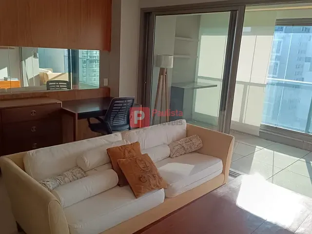 Apartamento com 85m² 2 quartos e 3 banheiros, para alugar, no bairro Brooklin Paulista em São Paulo