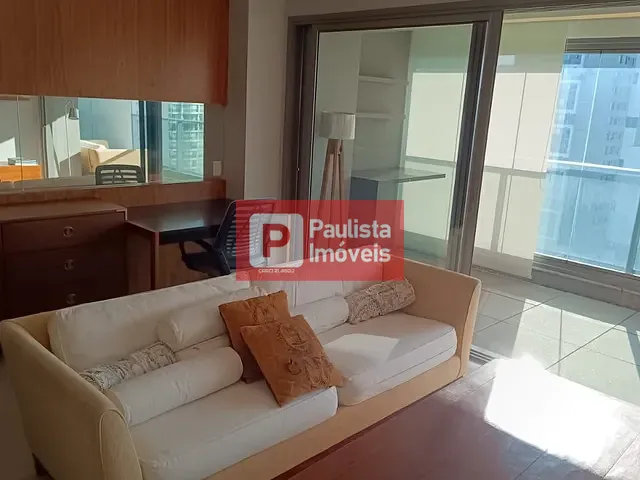Apartamento com 85m² 2 quartos e 3 banheiros, para alugar, no bairro Brooklin Paulista em São Paulo