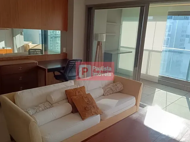 Apartamento com 85m² 2 quartos e 3 banheiros, para alugar, no bairro Brooklin Paulista em São Paulo