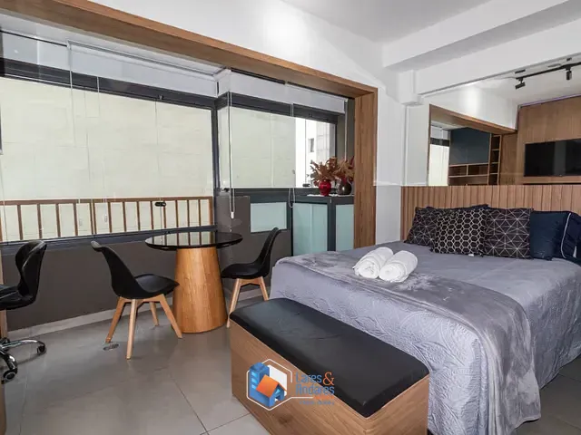 Apartamento com 21m² 1 quarto e 1 banheiro, à venda, no bairro Jardim Paulista em São Paulo