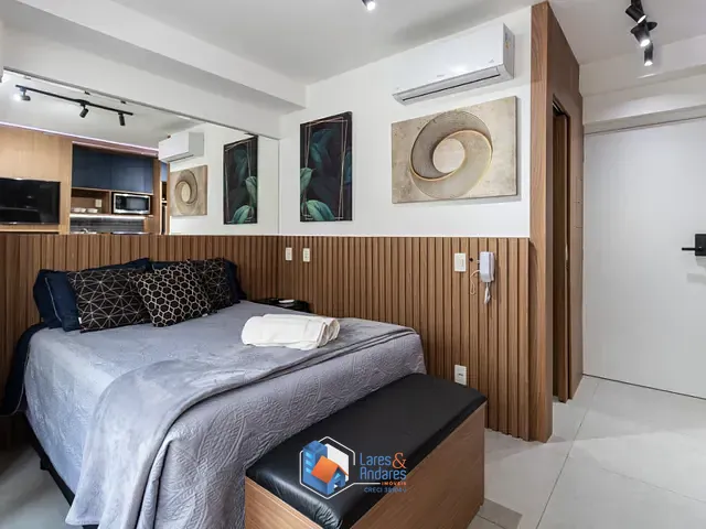 Apartamento com 21m² 1 quarto e 1 banheiro, à venda, no bairro Jardim Paulista em São Paulo