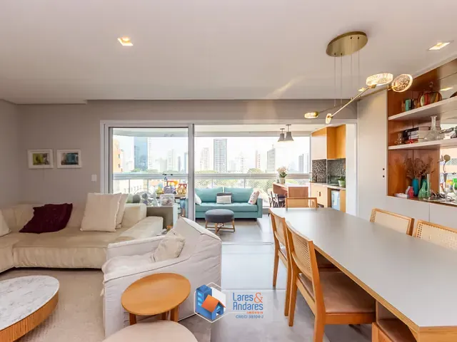 Apartamento com 120m² 3 quartos e 3 banheiros, à venda, no bairro Vila Olímpia em São Paulo