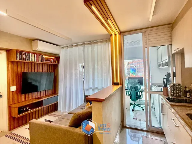 Apartamento com 46m² 1 quarto e 1 banheiro, à venda, no bairro Pinheiros em São Paulo