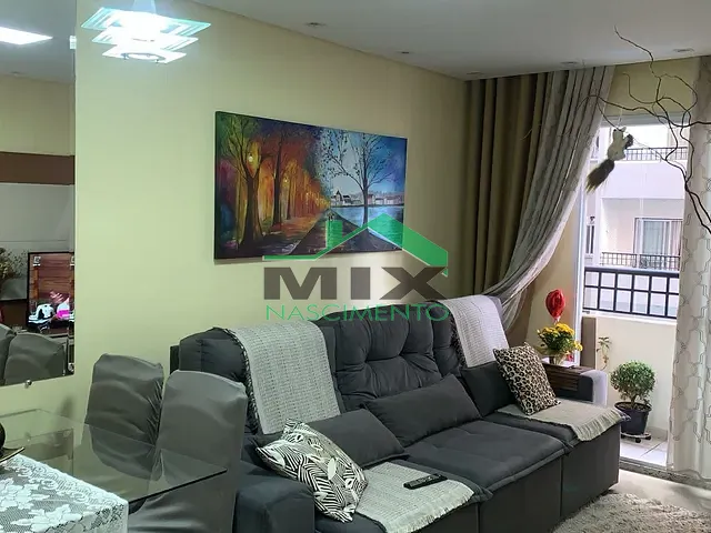 Apartamento com 72m² 3 quartos e 1 banheiro, à venda, no bairro Nova Petrópolis em São Bernardo do Campo