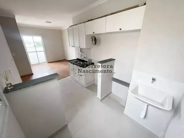 Apartamento 2 quartos e 1 banheiro, para alugar, no bairro Loteamento Jardim Sol Nascente em Jacareí