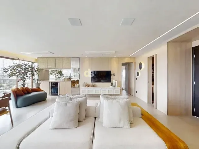 Apartamento 3 quartos e 5 banheiros, à venda, no bairro Brooklin Novo em São Paulo