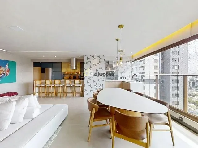 Apartamento 3 quartos e 5 banheiros, à venda, no bairro Brooklin Novo em São Paulo