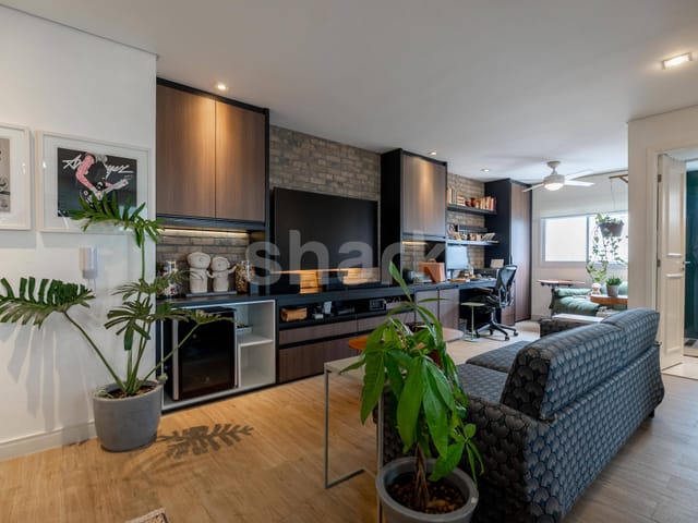 Apartamento com 68m² 1 quarto e 2 banheiros, à venda, no bairro Pinheiros em São Paulo