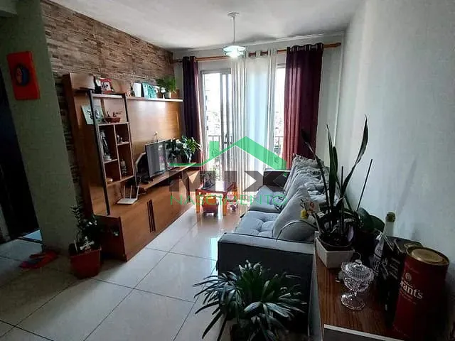 Apartamento com 53m² 2 quartos e 1 banheiro, à venda, no bairro Taboão em Diadema