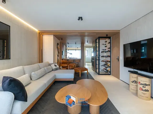 Apartamento com 130m² 2 quartos e 3 banheiros, à venda, no bairro Pinheiros em São Paulo