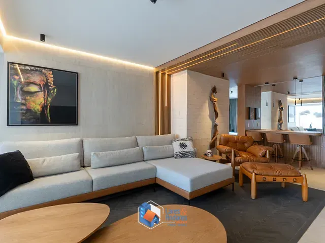 Apartamento com 130m² 2 quartos e 3 banheiros, à venda, no bairro Pinheiros em São Paulo