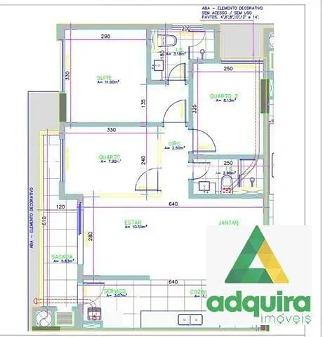 Apartamento, 3 quartos, 82 m² - Foto 7