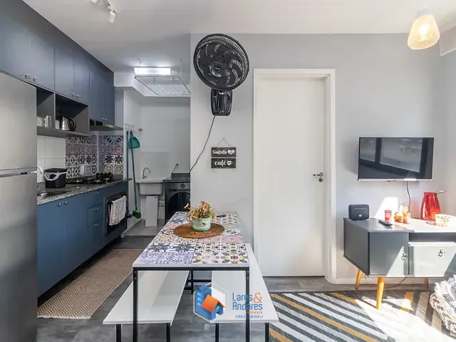 Apartamento com 34m² 2 quartos e 1 banheiro, à venda, no bairro Barra Funda em São Paulo
