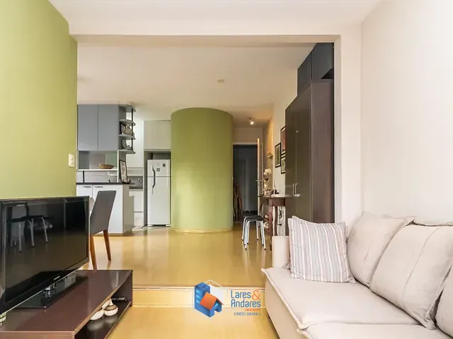 Apartamento com 47m² 1 quarto e 2 banheiros, à venda, no bairro Pinheiros em São Paulo