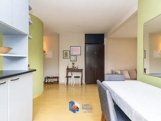 Apartamento com 47m² 1 quarto e 2 banheiros, à venda, no bairro Pinheiros em São Paulo