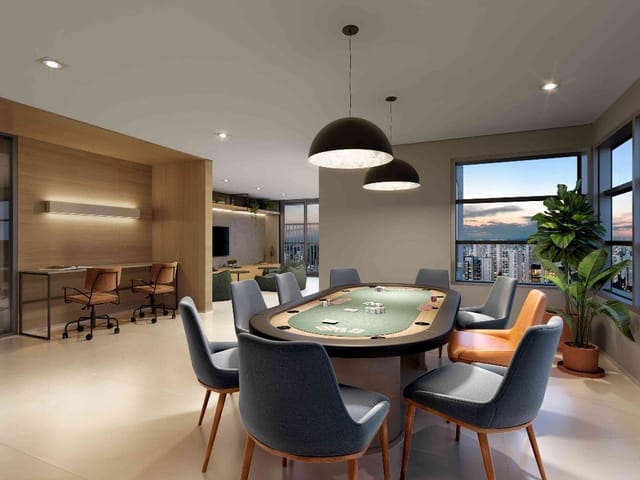 Foto do Apartamento - Apartamento à venda, NOVO, com 2 quartos dos quais 2 suítes, living de 2 ambientes, terraço. Ao lado do metrô, estação CAMPO BELO - São Paulo/SP | Paulista Imóveis