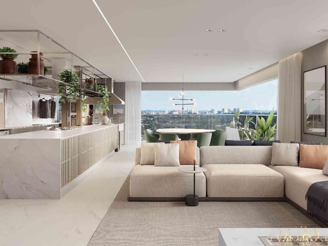 Foto do Apartamento - Apartamento à venda, NOVO, com 2 quartos dos quais 2 suítes, living de 2 ambientes, terraço. Ao lado do metrô, estação CAMPO BELO - São Paulo/SP | Paulista Imóveis