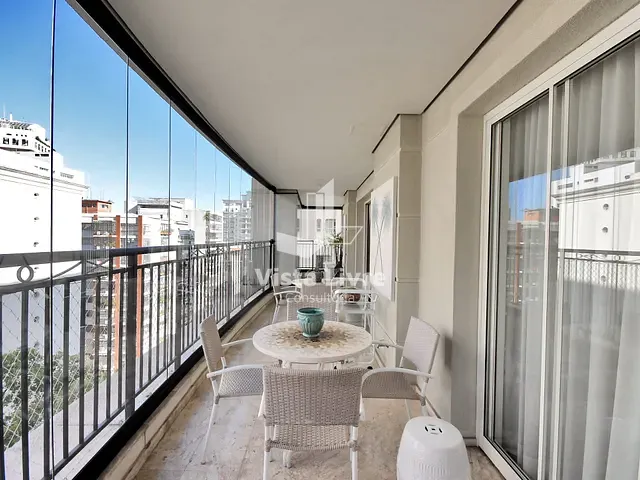 Apartamento com 367m² 4 quartos e 6 banheiros, à venda, no bairro Cerqueira César em São Paulo